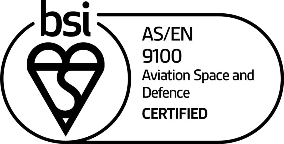 AS9100 quality certification badge